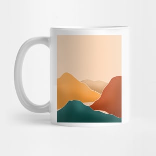 Warm Mountains Mug